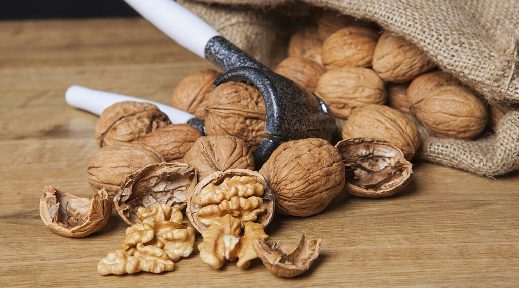 تشخیص گردوی تازه